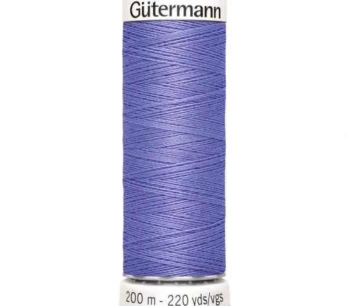Нить Sew All для всех материалов, 200м, 100% п/э, цвет 631 нежная лаванда, Gutermann 748277