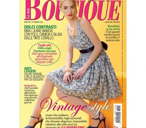 Журнал La mia Boutique (мой бутик) №5 май 2015