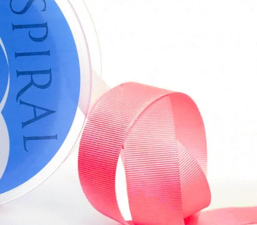 Лента репсовая Safisa 50 мм, цвет 06 розово-персиковый