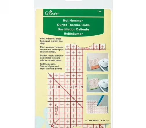 7700 Термостойкое лекало для кромки, 10х15см, Clover