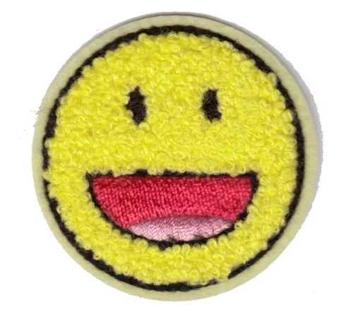 Термоаппликация Marbet "Смайлик пушистый", 5,4 см, 565007