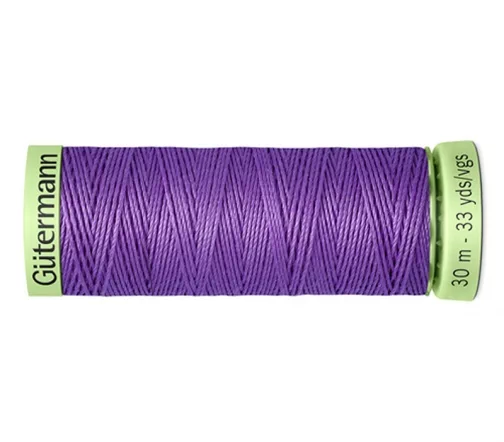 Нить Top Stitch для отстрочки, 30м, 100% п/э, цвет 391 сиреневый, Gutermann 744506