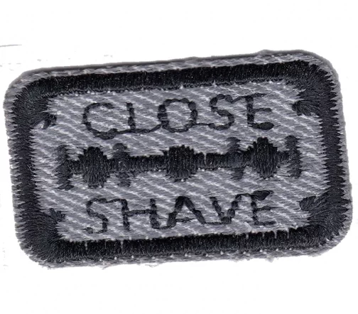 Термоаппликация Marbet "Close Shave", 3,6 х 2 см, 565234