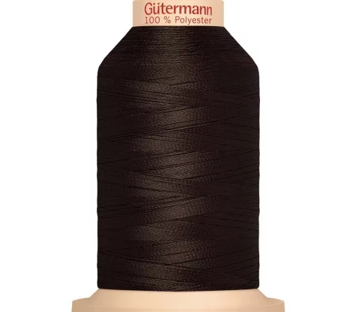 Нить Tera 180 оверлочная, 2000м, цвет 696 т.шоколад, Gutermann 735884