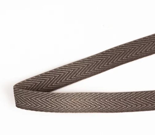 Тесьма киперная IEMESA, ширина 11 мм, цвет какао