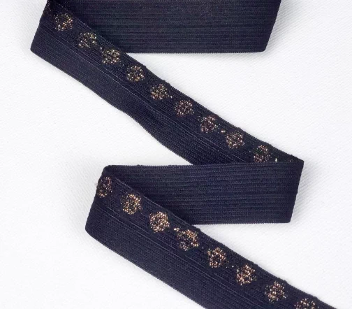 Резинка PEGA окантовочная, 20 мм, цвет черный