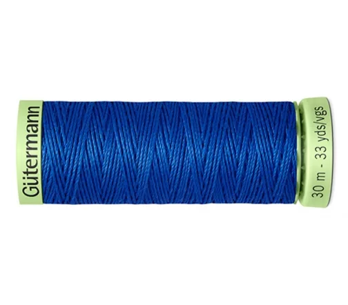 Нить Top Stitch для отстрочки, 30м, 100% п/э, цвет 959 голубой королевский, Gutermann 744506