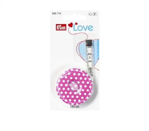 282714 Рулетка Prym Love розовая 150см Prym