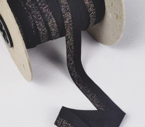 Резинка PEGA окантовочная, 16,5 мм, цвет черный