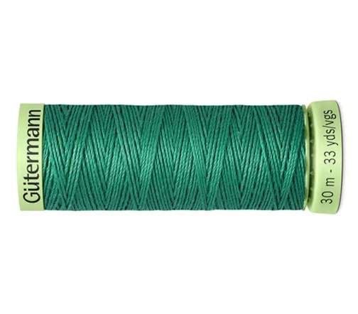 Нить Top Stitch для отстрочки, 30м, 100% п/э, цвет 925 изумрудный, Gutermann 744506