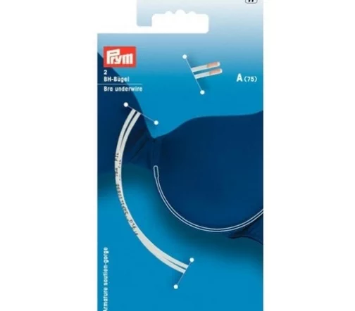 991801 Косточки для бюстгальтера, размер А (75) белый цв. Prym