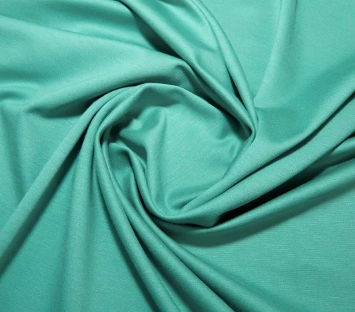 Джерси вискозное однотонное, цвет мятный, 1092302-2