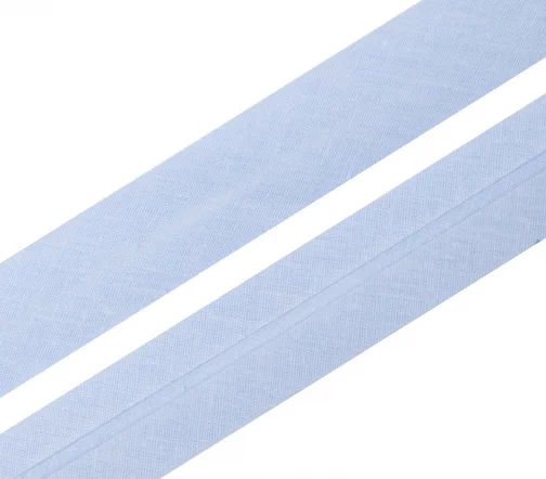 Косая бейка SAFISA, 20мм, хлопок, цвет 115, лиловый