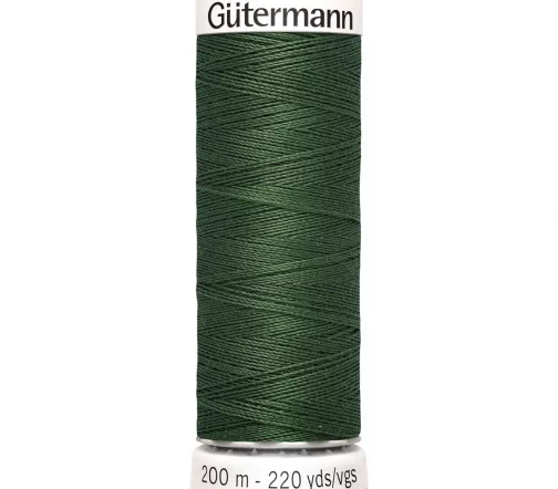 Нить Sew All для всех материалов, 200м, 100% п/э, цвет 561 серо-зеленый, Gutermann 748277