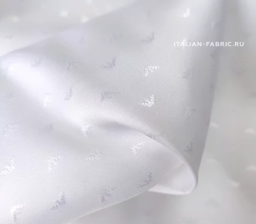 Подклад жаккард Armani, цвет белый, 3092024