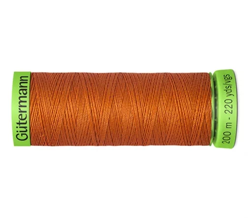 Нить Extra Fine 150 для особо деликатных тканей, 200м, 100% п/э, цвет 982 св.рыжий, Gutermann 744581