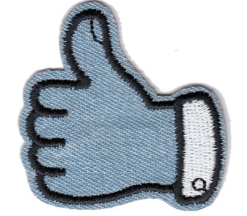 Термоаппликация Marbet "Палец вверх", 5 х 5 см, 565019.B