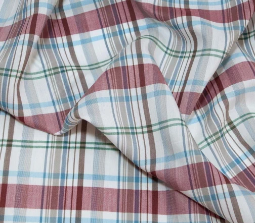 Сорочечный хлопок в клетку, 00287