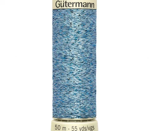 Нить металлик для фасонных швов, 50м, цвет 143, Gutermann 744603