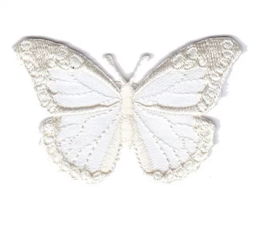 Термоаппликация Marbet "Бабочка белая", 6 х 4 см, 569989.D