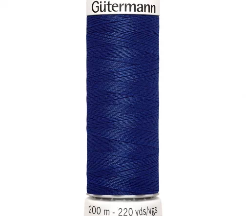 Нить Sew All для всех материалов, 200м, 100% п/э, цвет 232 кобальт, Gutermann 748277