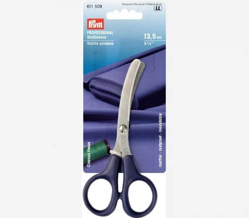 611509 Ножницы PROFESSIONAL для ткани с закругленными концами, 13,5см, Prym