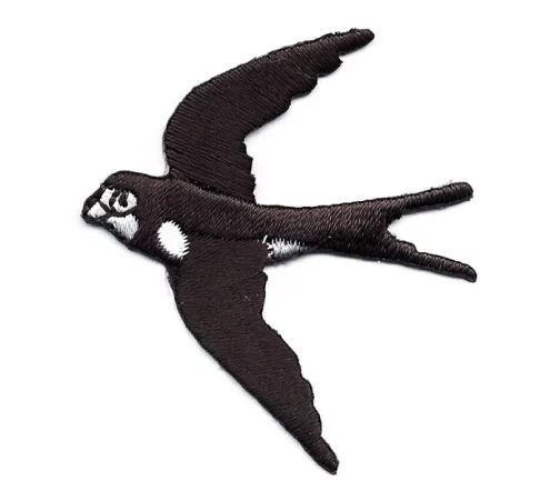 Термоаппликация Marbet "Ласточка", 5 х 4,5 см, 569603