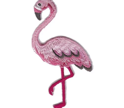 Термоаппликация "Фламинго", 8 х 4,5 см, арт. 569727