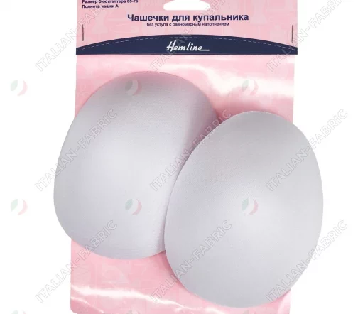 960.S Чашечки для купальника, размер S, чашка A, цвет белый, Hemline