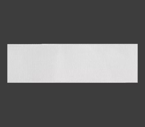 Лента репсовая 38 мм, цвет 001 белый