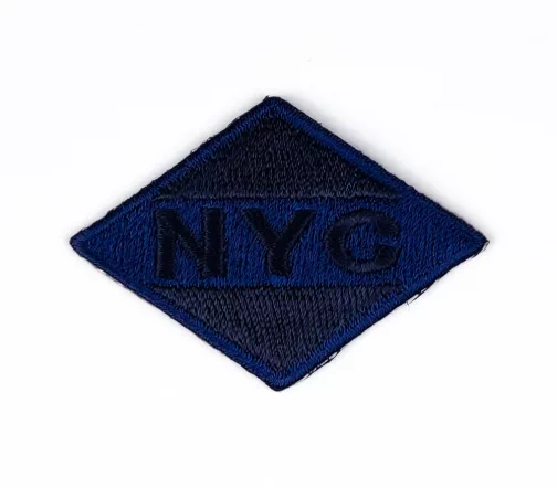 Термоаппликация "NYC", 4 х 5,5 см, темно-синий, арт. 569506.C