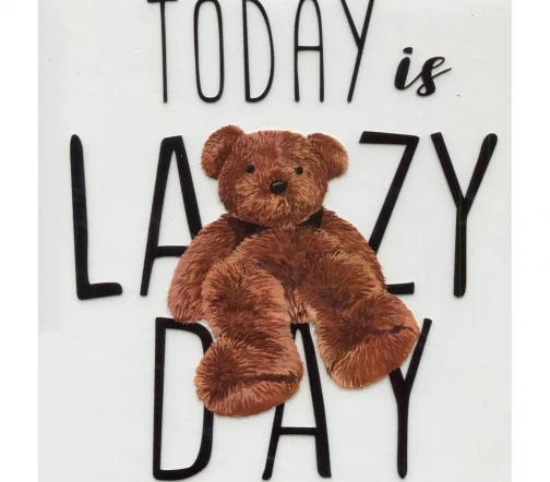 Термотрансфер "Медвежонок", 18х20см, 7729048