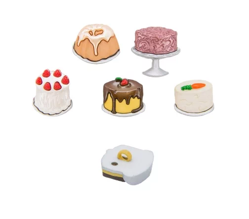 Декоративные пуговицы Dress It Up "Торты", 5 шт., 6951