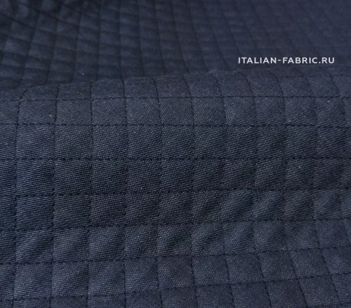 Курточная стеганая двустороняя ткань с синтепоном, цвет серый/св.серый, 00915