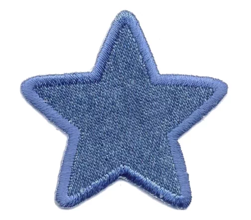Термоаппликация Marbet "Звезда", 5 х 5,5 см, синяя, 569531.B