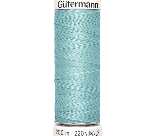 Нить Sew All для всех материалов, 200м, 100% п/э, цвет 331 пыльно серо-бирюзовый, Gutermann 748277