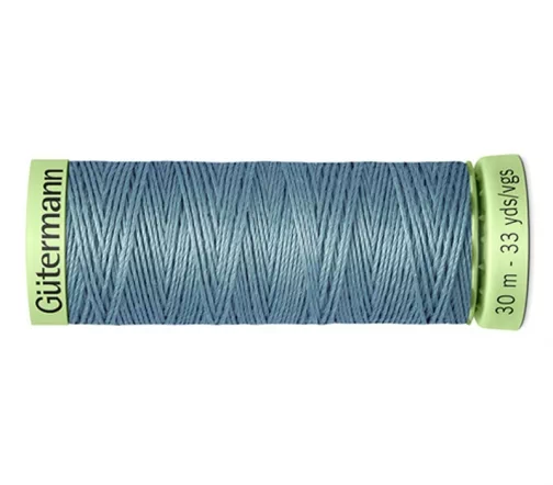 Нить Top Stitch для отстрочки, 30м, 100% п/э, цвет 827 сизый, Gutermann 744506