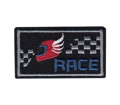 Термоаппликация "Нашивка Race", 3,2 х 6 см, арт. 565096