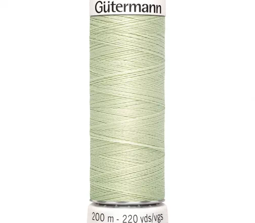 Нить Sew All для всех материалов, 200м, 100% п/э, цвет 818 зеленый чай, Gutermann 748277