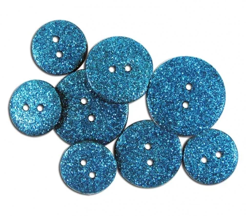 Пуговицы, "Glitter Buttons", 7 шт, арт. 550001462