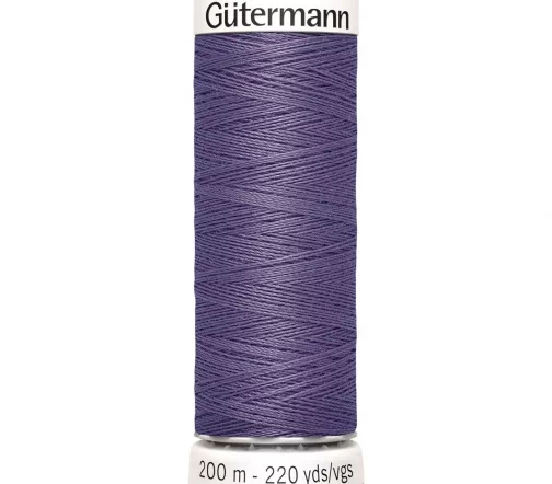 Нить Sew All для всех материалов, 200м, 100% п/э, цвет 440 сиренево-лиловый, Gutermann 748277