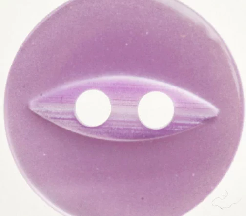 Пуговицы Hemline "Basic", пластик, 2 отв., 18 мм, 5 шт., цвет сиреневый