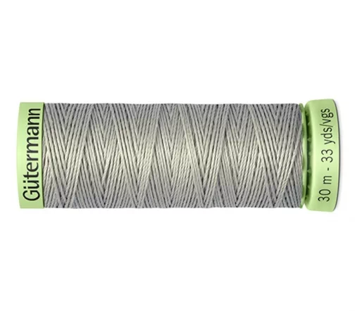 Нить Top Stitch для отстрочки, 30м, 100% п/э, цвет 261 галечно-серый, Gutermann 744506