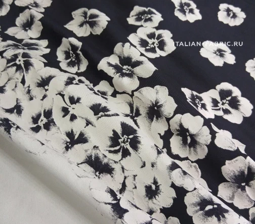 Жаккард купон, цвет черный/бежевый, 00664к