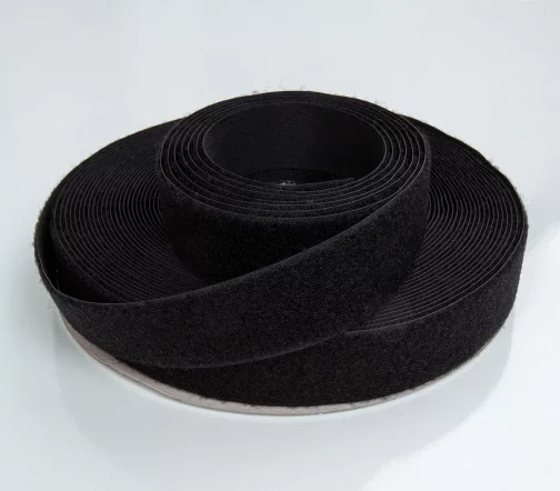Лента контактная "петля", шир. 38 мм, цвет черный, 20302