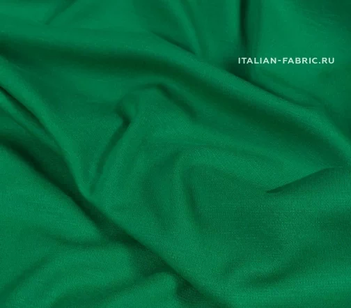 Джерси вискозное, цвет зеленый, 02031