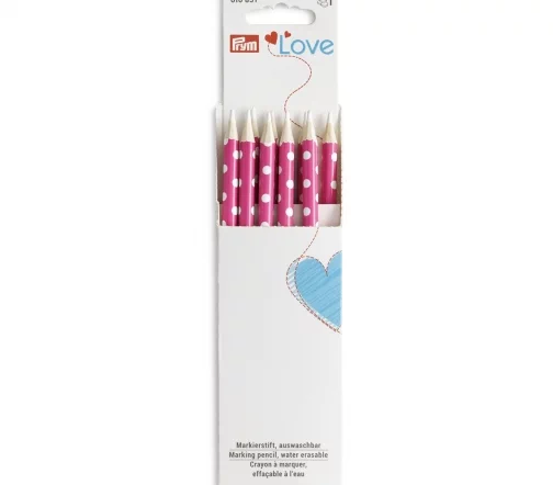 610851 Маркировочный карандаш Prym Love, цвет ярко-розовый, Prym