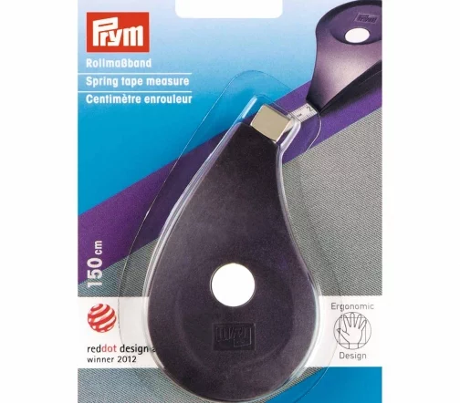 282700 Рулетка Prym.Ergonomics, с сантиметровой шкалой, 150 см, Prym