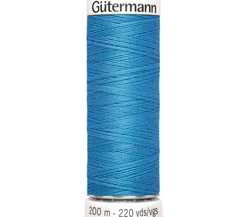 Нить Sew All для всех материалов, 200м, 100% п/э, цвет 278 небесно-голубой, Gutermann 748277