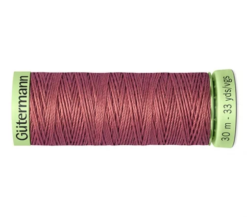 Нить Top Stitch для отстрочки, 30м, 100% п/э, цвет 474 турецкий розовый, Gutermann 744506